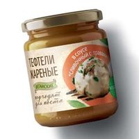 Продукт белковый консервированный «Тефтели жареные в соусе «Сливочный с травами», 500 г, Vego