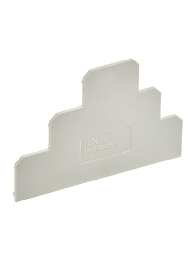 Заглушка для CTS-ML ARMAFIX 3 ур. 2.5кв.мм сер. IEK YCT13-00-3-K03-002-ZGL