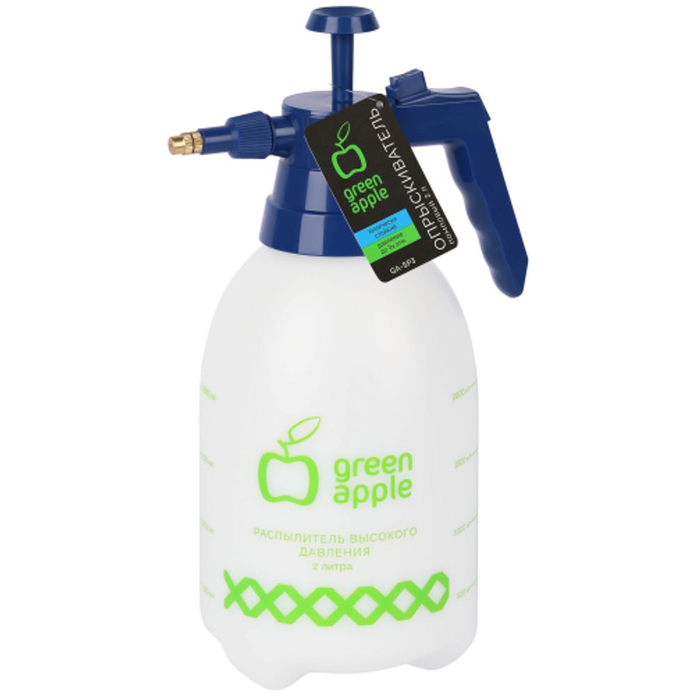 Опрыскиватель GREEN APPLE GA-SP3 помповый 2 л | GREEN APPLE