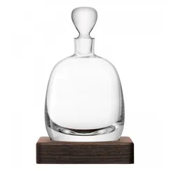 Декантер с деревянной подставкой islay whisky, 1 л
