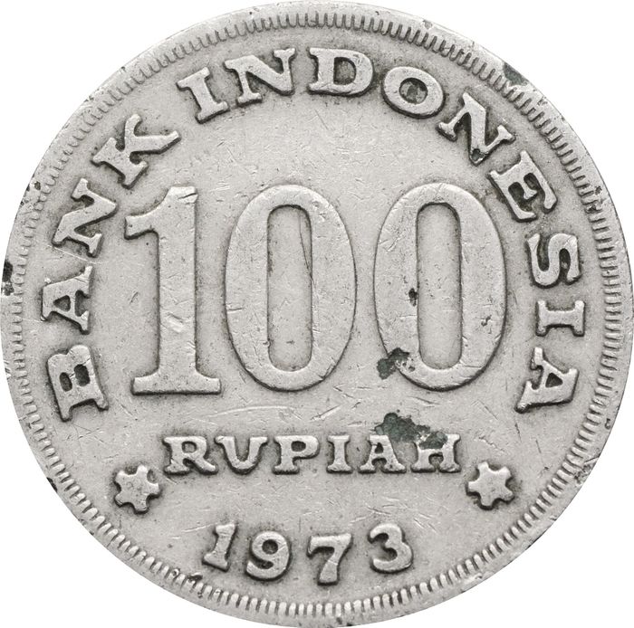 100 рупий 1973 Индонезия