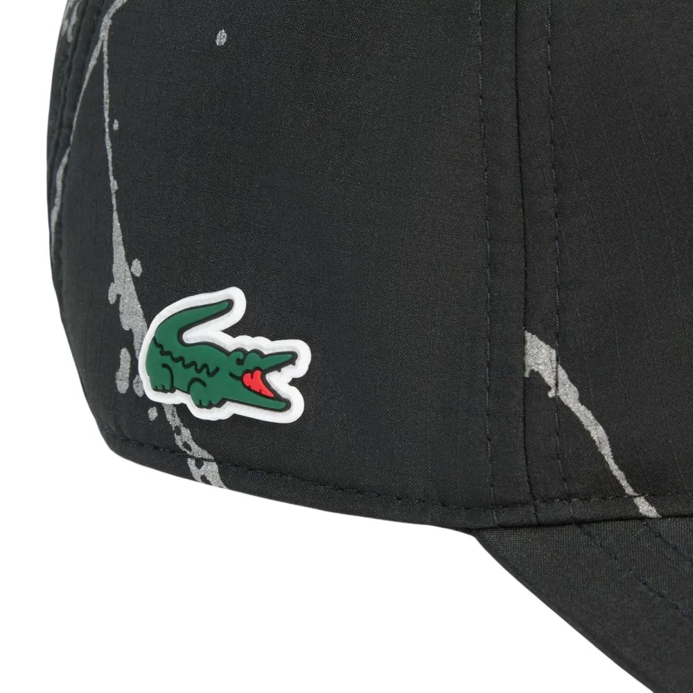 Теннисная кепка Lacoste Reflective Print Tennis - black