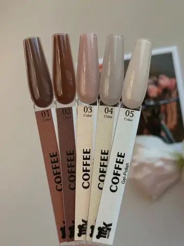 M&K Мик,Гель-лак Coffee (Кофе) 04