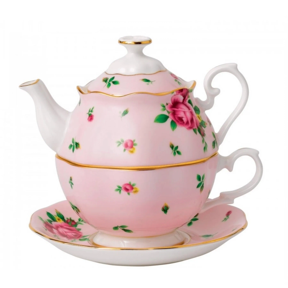 Royal Albert Чай для одного Новая страна Розовые розы EAN 701587144490