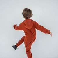 Комбинезон с клапаном и капюшоном "Терракот" подростковый утепленный