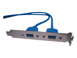 Кабель подключения Usb 3.0 на заднюю панель, 2 порта Usb 3.0 с 20 pin коннектором