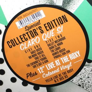 Yello / Claro Que Si (Clear Vinyl)(LP+12" Vinyl Single)