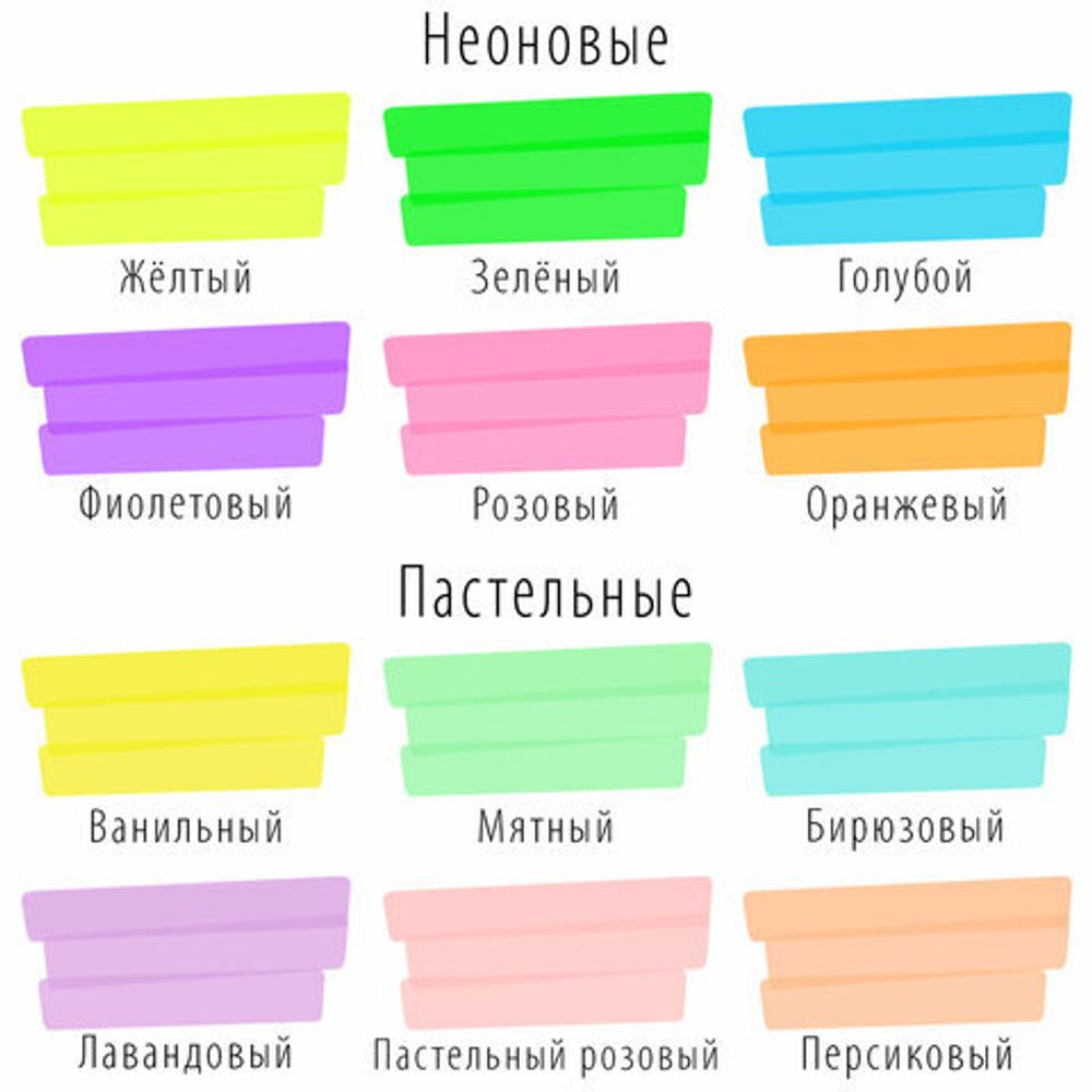 Набор текстовыделителей 12 ЦВЕТОВ, BRAUBERG "ORIGINAL", линия письма 1-5 мм, 152217