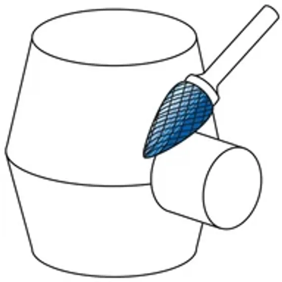 Ручная головка для лазерной очистки SUP 22C