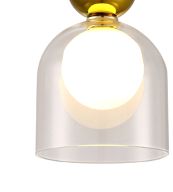 Подвес Kink Light Дана прозрачный d16 G9 5W 07567,21-33