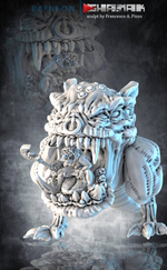 Orks Greenskins Gretchin Squig Грот и сквиг миниатюра для dnd, днд, pathfinder, фентези, Настольная игра, НРИ, Варгейм, РПГ