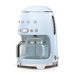 Кофеварка капельная Smeg Стиль 50-х годов голубая