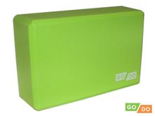 Кирпичик для йоги GO DO  (Зелёный)