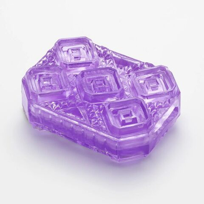 Фиолетовый мастурбатор-стимулятор Tenga Uni Amethyst (Цвет: фиолетовый)