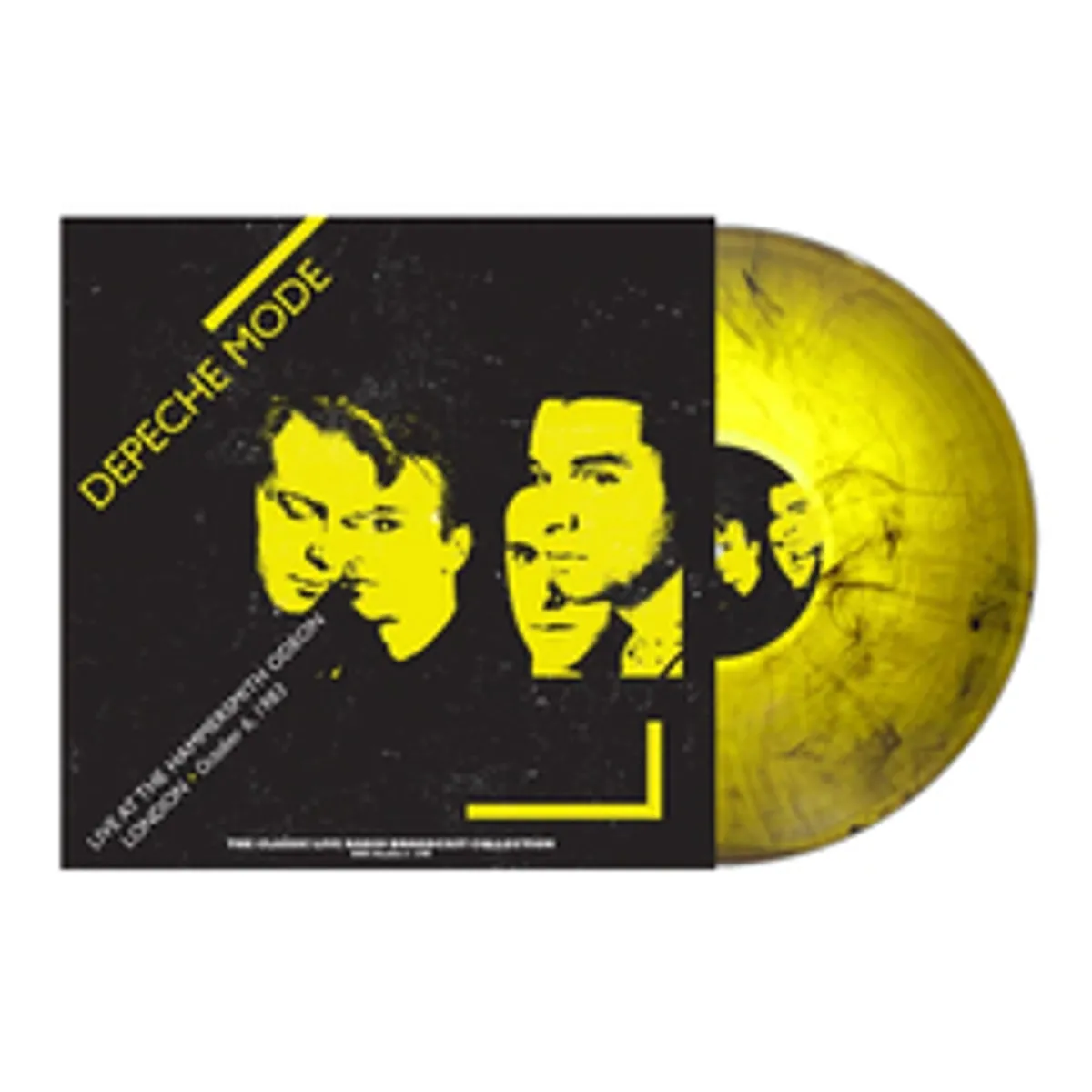 Виниловая пластинка. Depeche Mode - Live At The Hammersmith Odeon London October 6, 1983 (Limited Edition Colored Marble Vinyl)