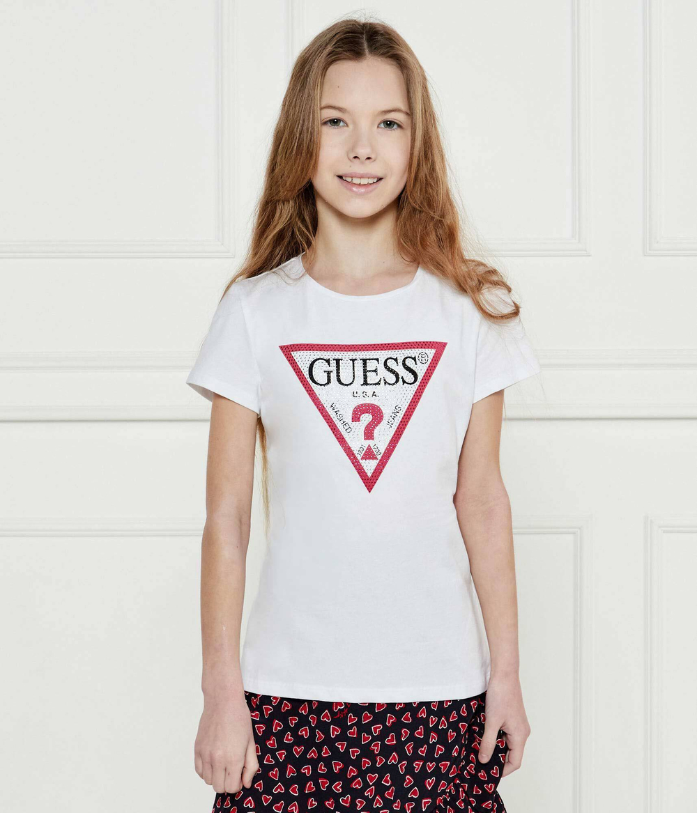 футболка Guess - белый(J2YI51 K6YW1)