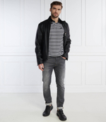 Поло PalesStripe BOSS ORANGE - черный(50513604)