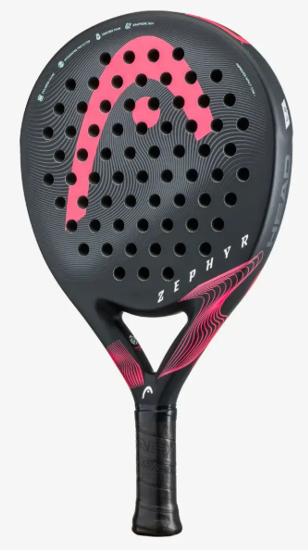 Ракетка для падел Zephyr Pro черный красный Head
