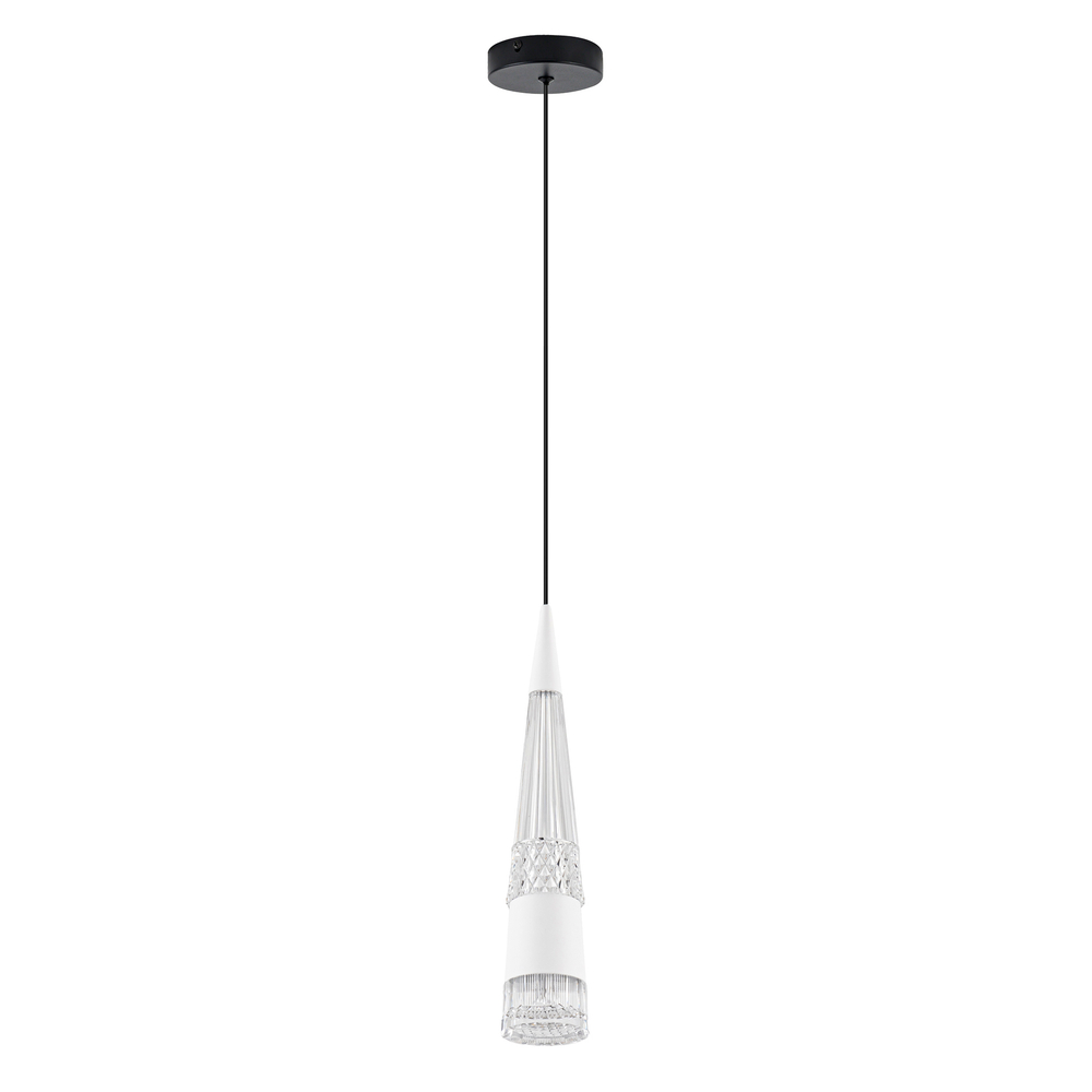 Подвесной светодиодный cветильник LED4U L7122-1 WH