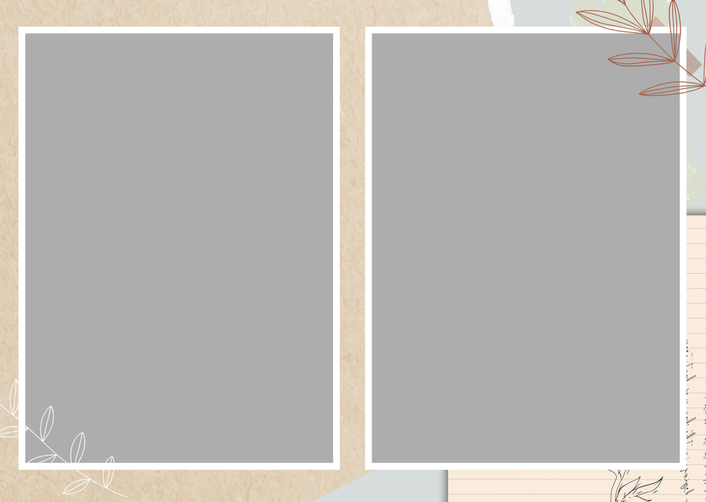 PSD-Шаблон фотокниги "Scrapbooking"