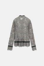 РУБАШКА С КЛЕВАНТАМИ ZW COLLECTION — ZARA