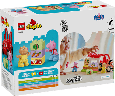 Конструктор LEGO Duplo 10468 Peppa Pig: Tractor and Market