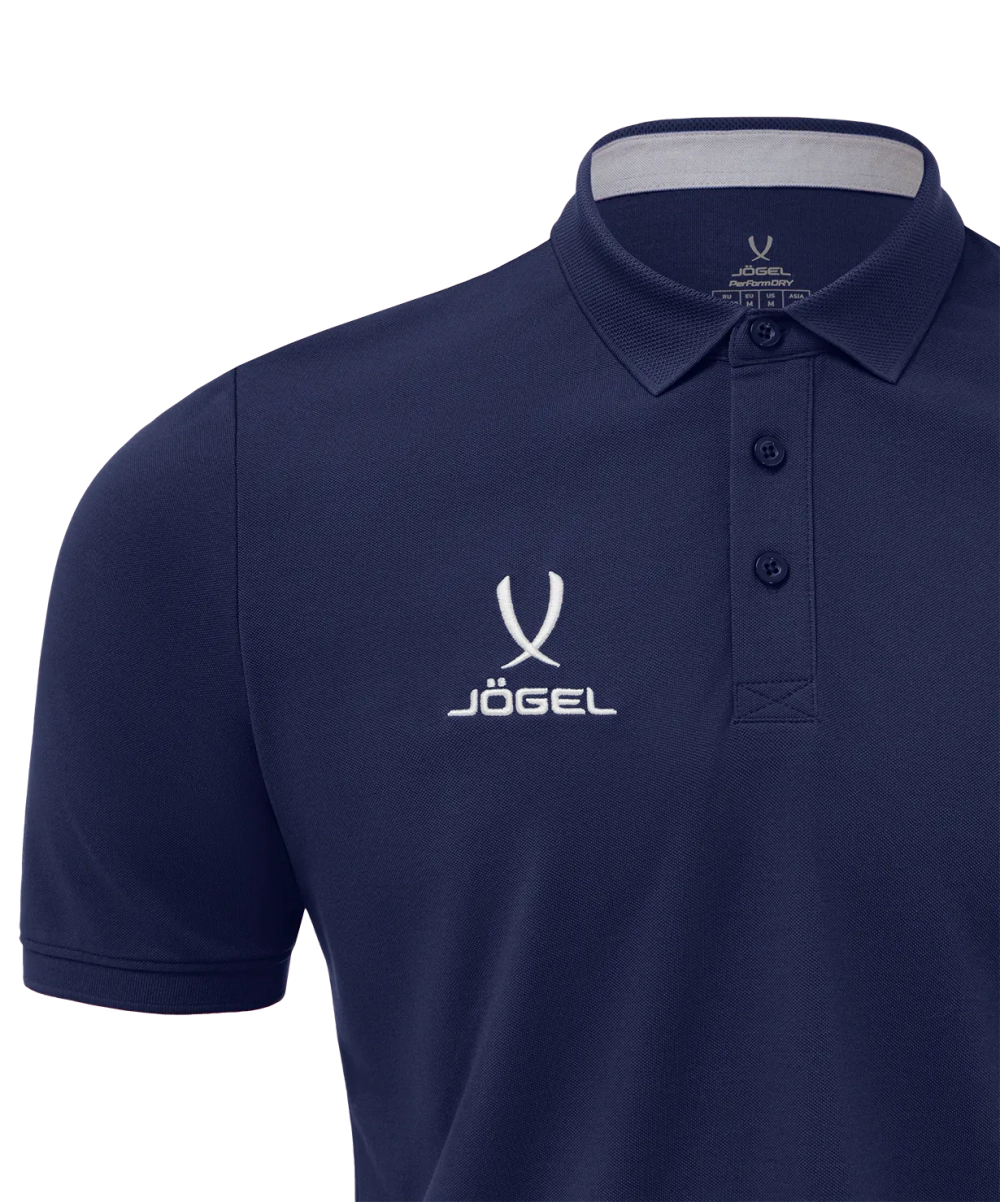 Поло JÖGEL PREMIER PerFormDRY CVC Polo, темно-синий