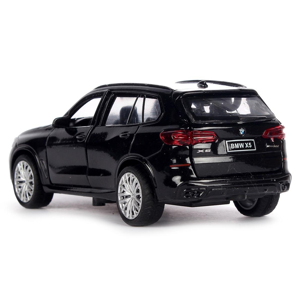 Модель ин. мет. "BMW X5 M-sport" 12см, двери, багаж, черн, коробкаX5-12-BK (Технопарк)