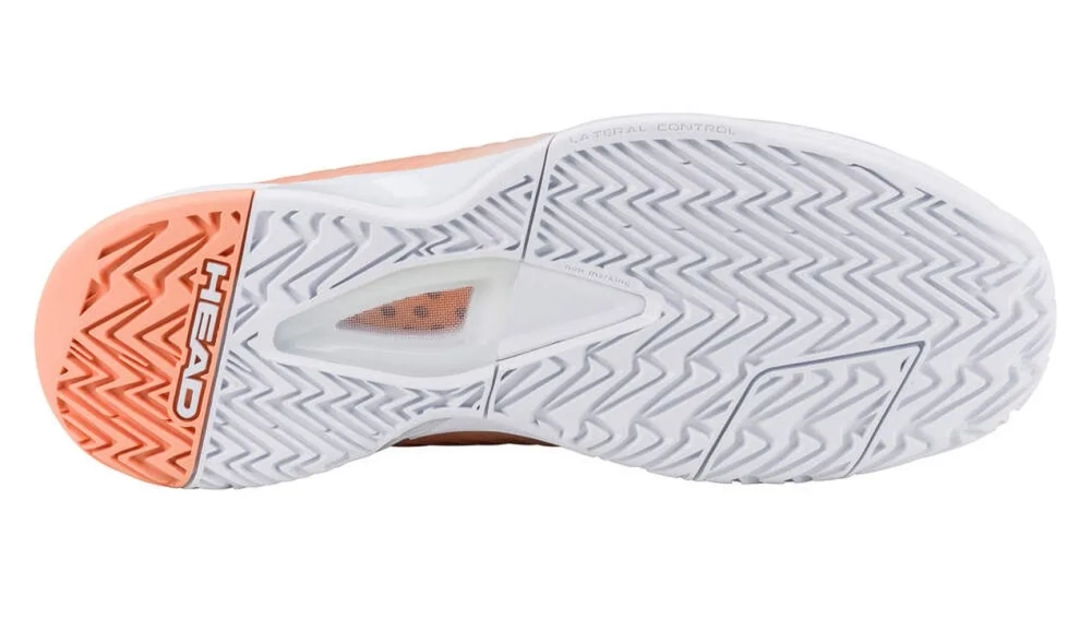 Женские теннисные кроссовки Head Revolt Pro 4.5 - coral/white