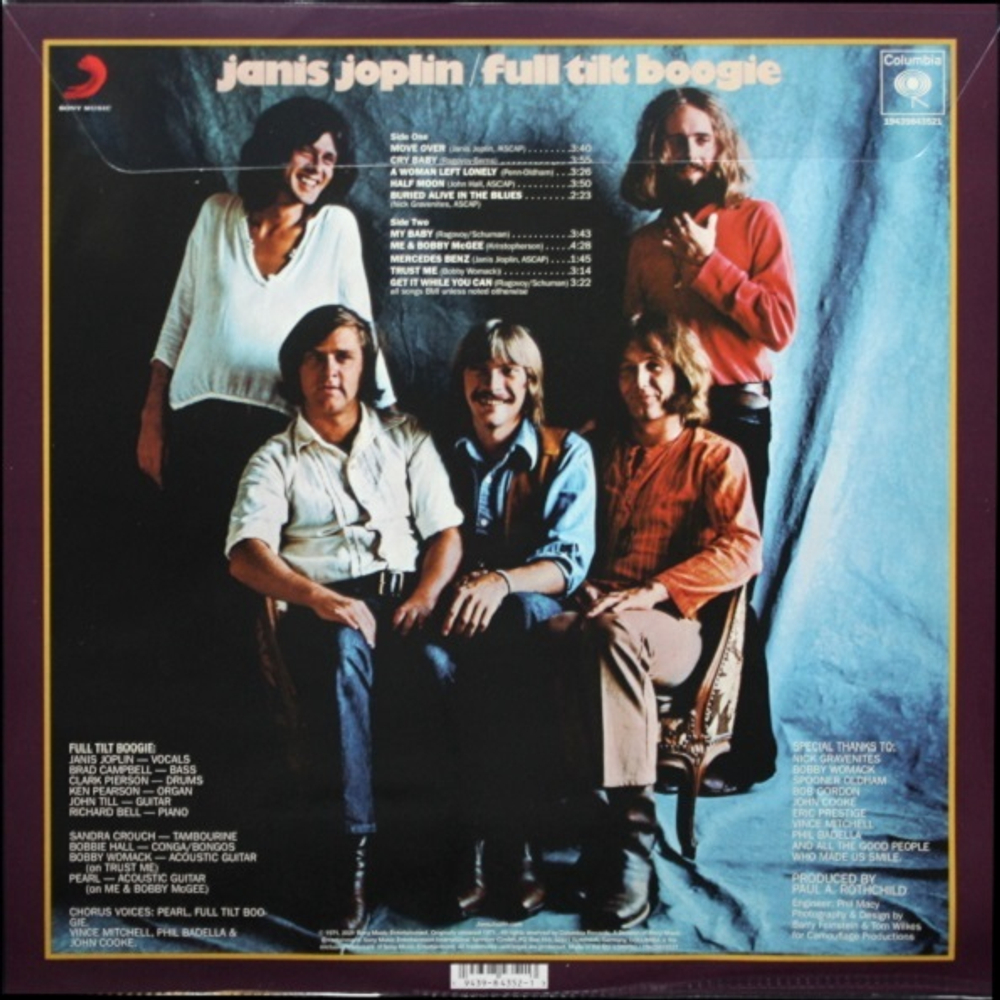 Janis Joplin / Pearl (Limited Edition)(Picture Disc)(LP)