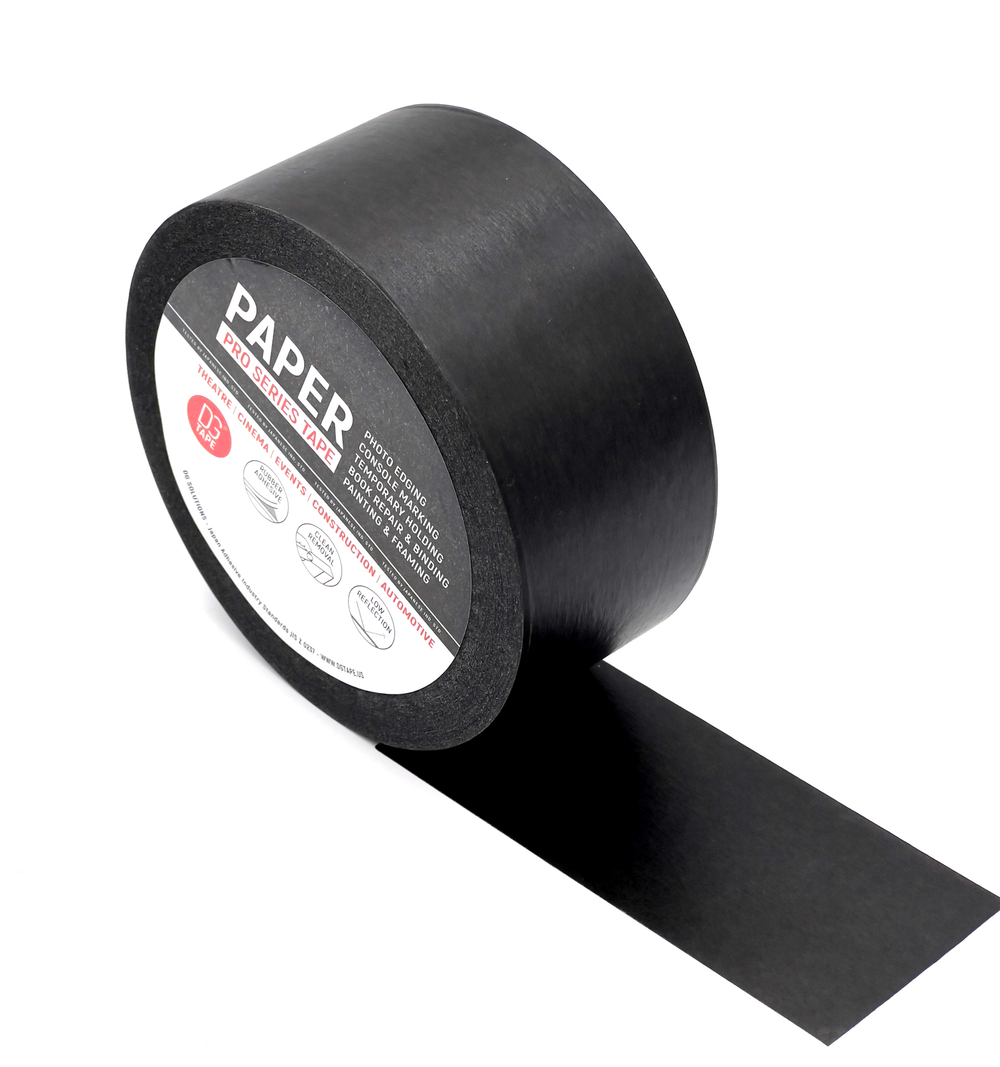 Masking Tape Professional - клейкая лента бумажная цвет черный 50мм х 23 метров NEW