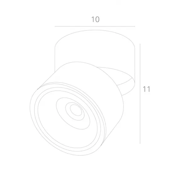Точечный светильник Arcturus A7715PL-1BK Arte Lamp