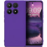 Мягкий Soft Touch чехол из силикона для XIAOMI 17 с бархатной подкладкой