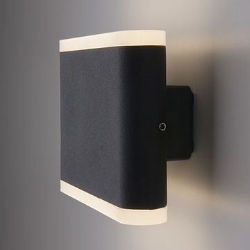 Уличный настенный светодиодный светильник 1505 TECHNO LED Cover черный Elektrostandard
