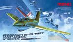 Модель сборная: самолет /РП/, Messerschmitt Me163B Komet Rocket-Powered Interceptor 1/32, Meng QS-001
