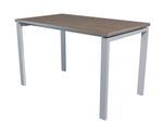 Стол NT 120x70 темный орех/серый