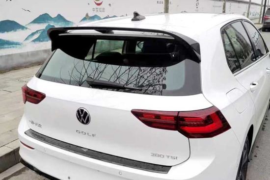 Спойлер V.2 глянцево - черный для VW Golf 8 2019+ Hatchback