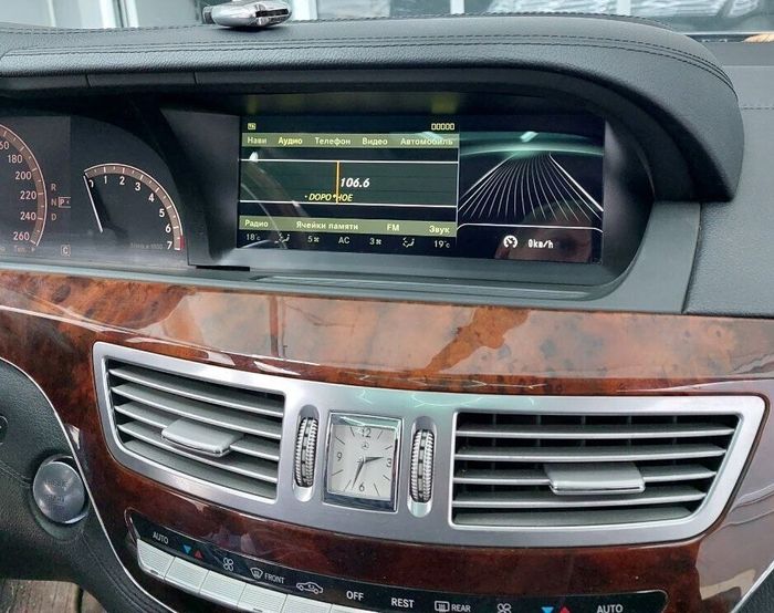 Магнитола для Mercedes-Benz S-класс W221 2009-2013, CL C216 (NTG 3.5) - RDL-8250-L монитор 10.25" на Android 13, Быстрая, CarPlay, 4G SIM-слот