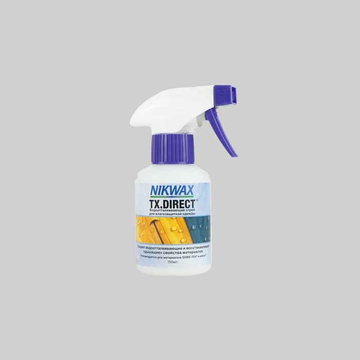 Водоотталкивающая пропитка для мембранных тканей Nikwax TX Direct Spray-On артикул:NikwaxTXDirectSpray-On - купить в магазине Дайс