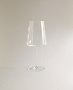 ZARA HOME ХРУСТАЛЬНЫЙ БОКАЛ ДЛЯ ВИНА, ПРОЗРАЧНЫЙ