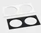 Рамка для светильника  IT08-8038 white Italline