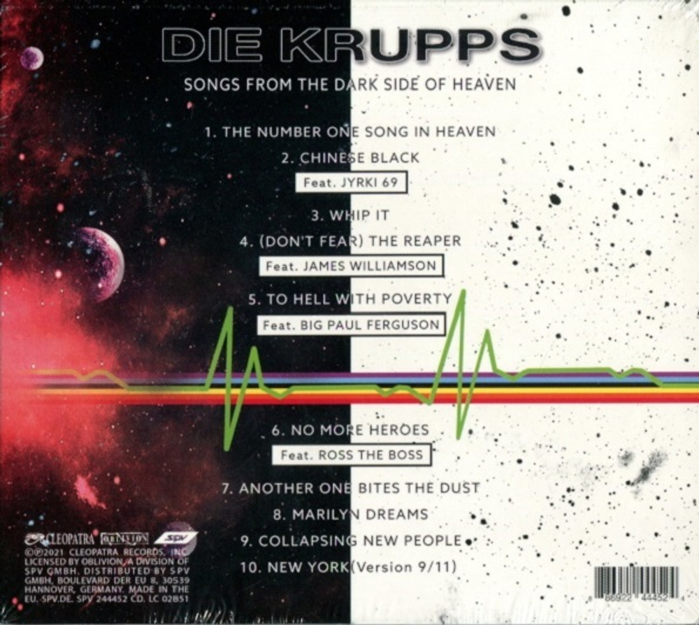 Die Krupps / Songs From The Dark Side Of Heaven (CD)