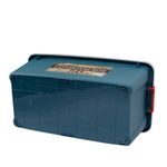 Ящик многофункц. особопрочный СЛЕДОПЫТ Expedition Box, 50 л, 700х360х320 мм, цв. зеленый/серый/3/