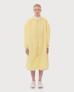MM6 MAISON MARGIELA ПАЛЬТО ЖЕЛТОЕ С КАПЮШОНОМ
