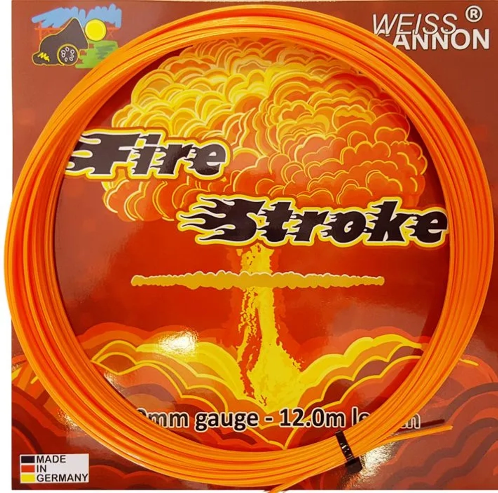 Струны теннисные Weiss Cannon Fire Stroke (12 m) - orange