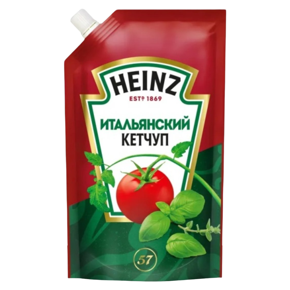 Кетчуп Хайнц д/п 320г Итальянский