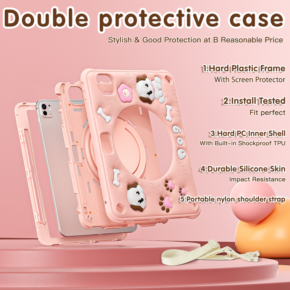 Противоударный бампер Baby Bubbles Сase Ring для iPad Pro 11 2024