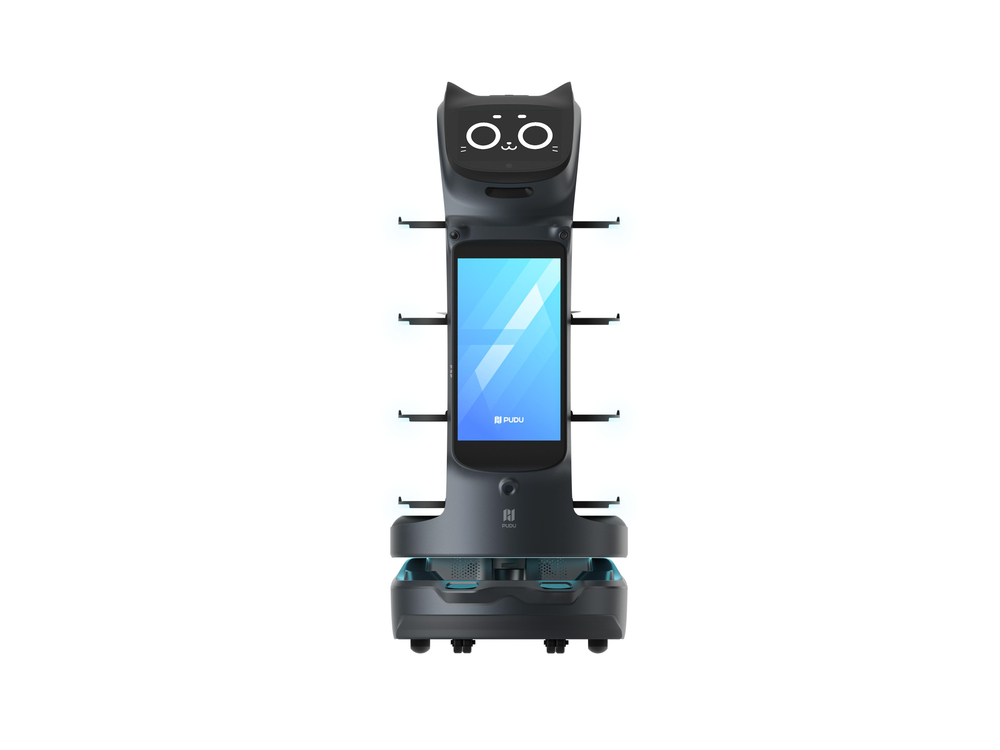 Сервисный робот-доставщик PuduRobotics BellaBot Pro (цвет: черный)