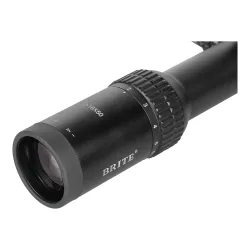 Прицел оптический BRITE WA8X 2-16X50 SF IR - крупный план окуляра и кольца регулировки кратности