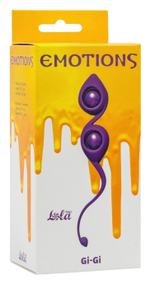 Вагинальные шарики Emotions Gi-Gi Purple 4003-01Lola